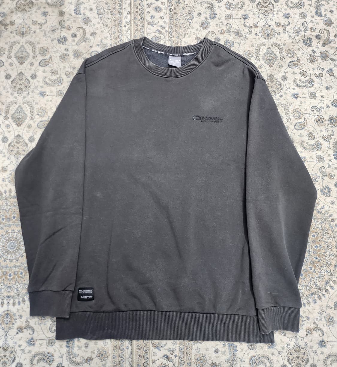 디스커버리 워싱 맨투맨 110 상품이미지1