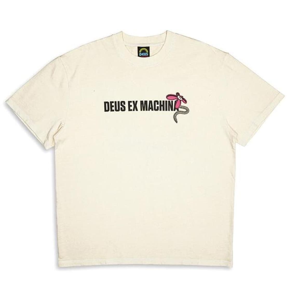  데우스 반팔티 SURF SHOP TEE DIRTY WHITE  상품이미지1
