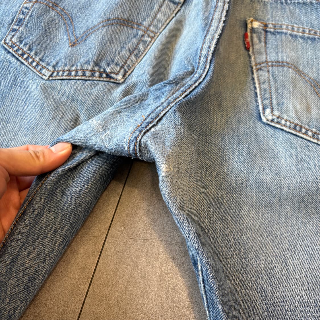 리바이스 정품 501 데님 팬츠 바지 상품이미지10