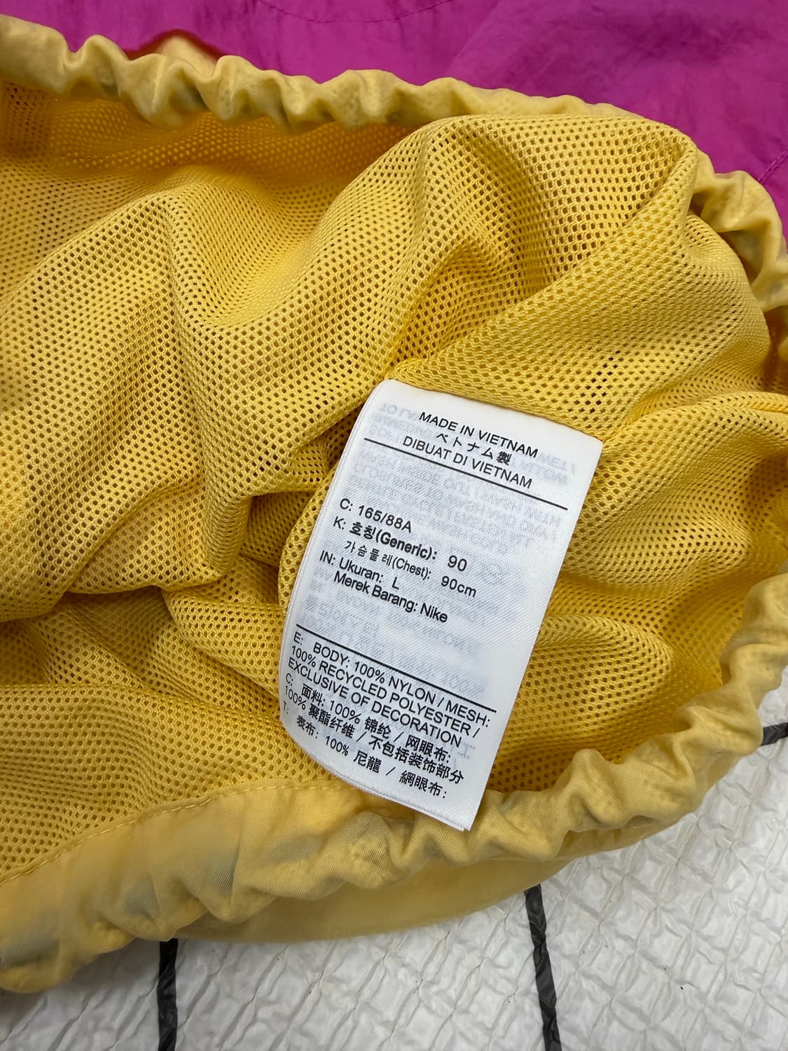 여성 L / 나이키 우븐 경량 바람막이  상품이미지5