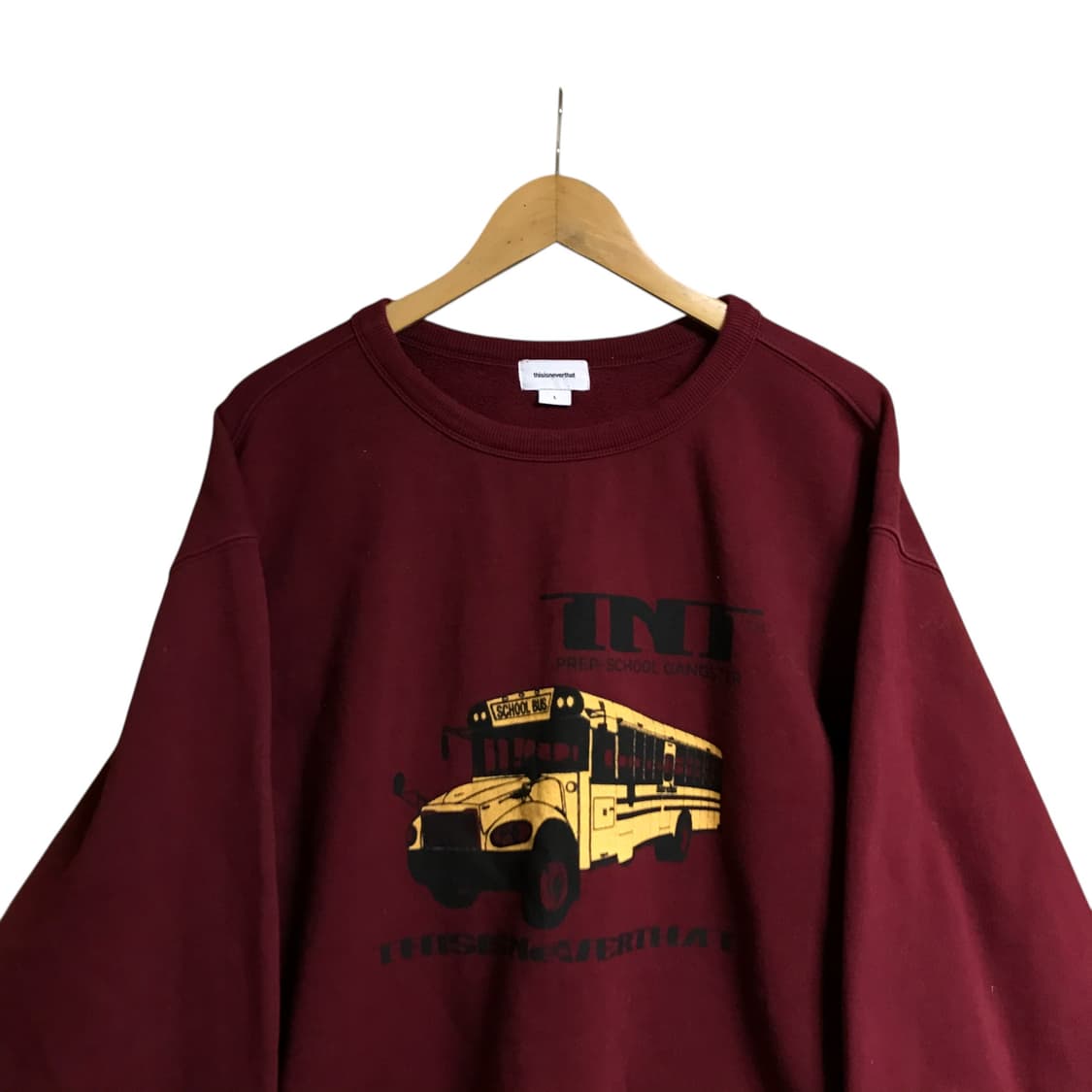 디스이즈네버댓 라운드 스웻셔츠 상품이미지1