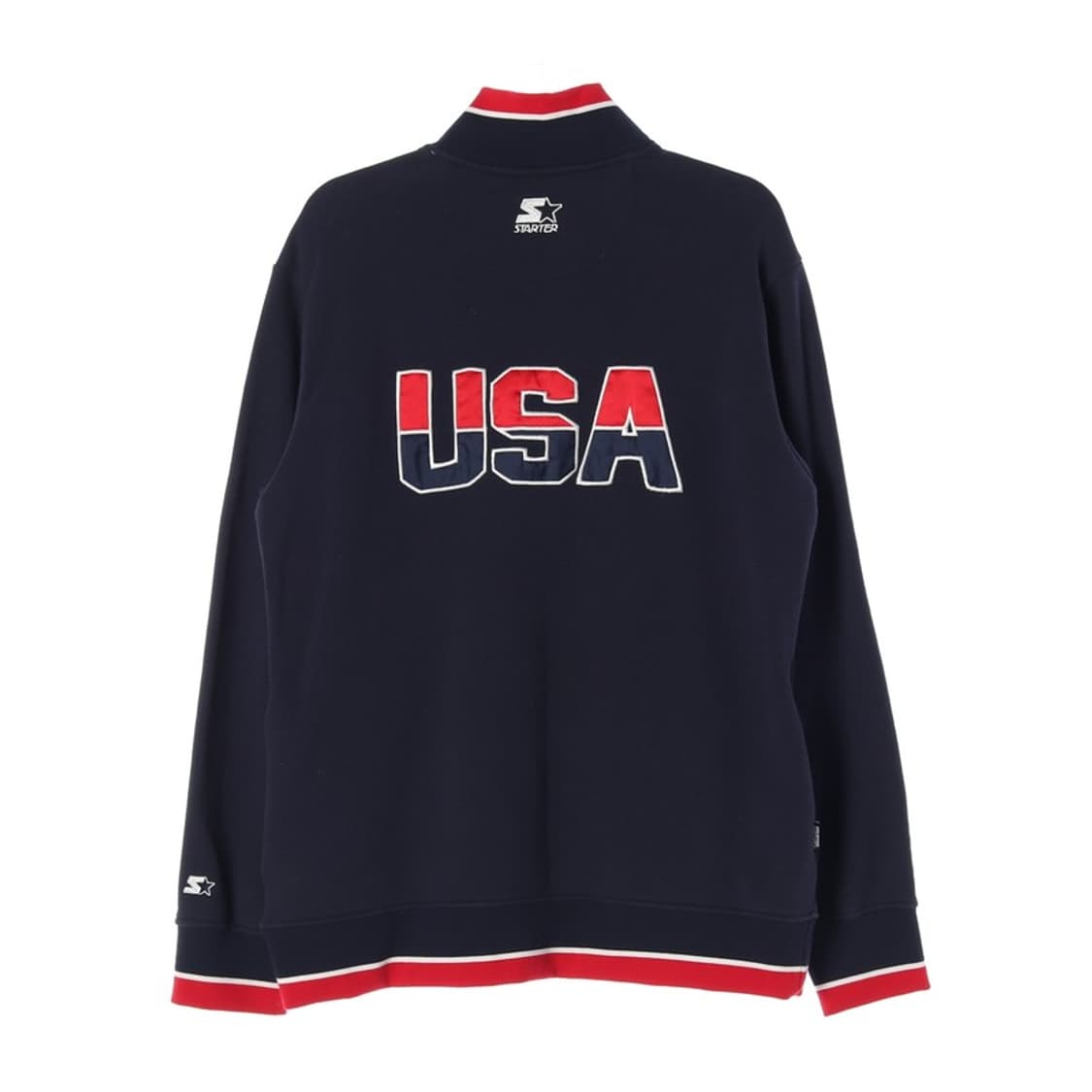 STARTER 네이비 하프집업 맨투맨 XL 상품이미지2