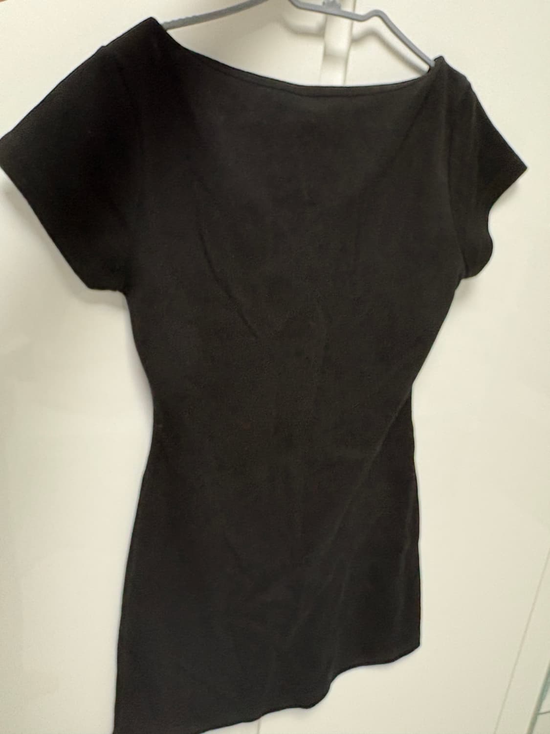 블랙업 포카 헨리넥 미니원피스 free (1회착용) 상품이미지5