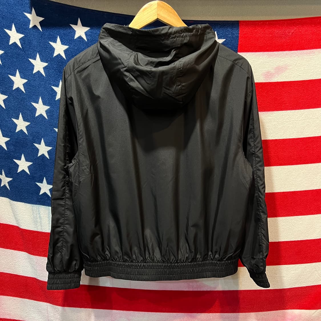 나이키 검정 후드 바람막이 상품이미지2