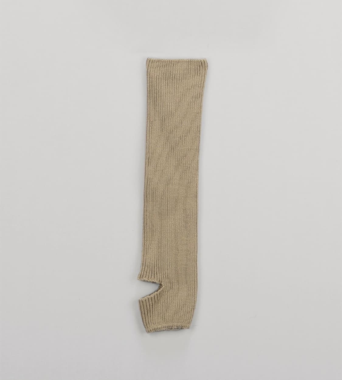 더티스 니트 리브 레그 워머 아이보리, 블랙, 베이지, 그레이 상품이미지4