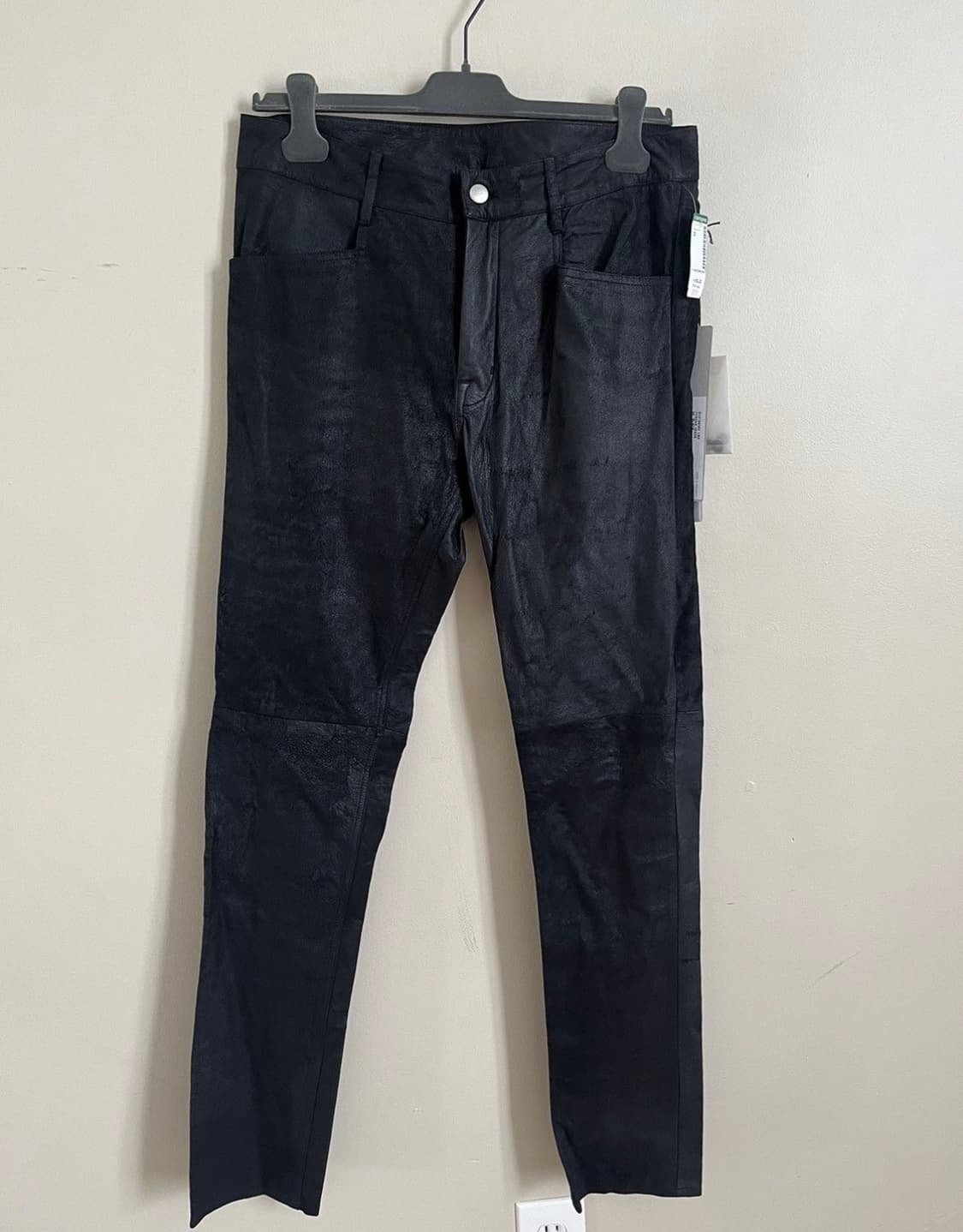 릭오웬스 타이론캇 블리스터드 레더팬츠 상품이미지3