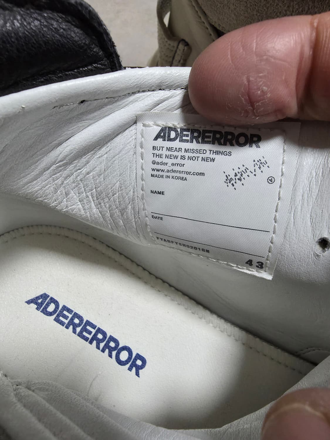 아더에러 로그 칼리프 그린 43사이즈 280 상품이미지4