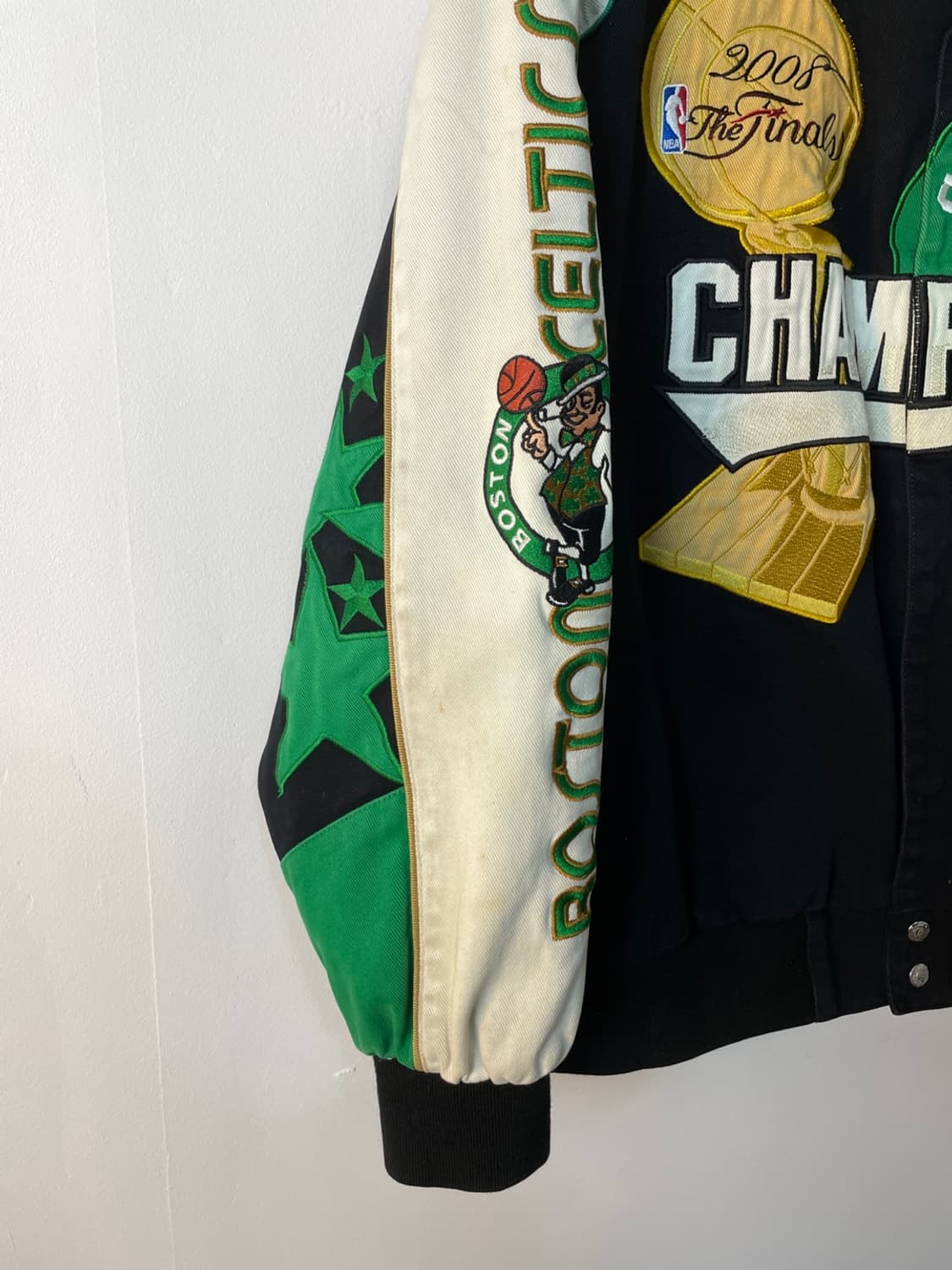 Jh Design NBA BostonCelticsVarsityJacket 상품이미지5