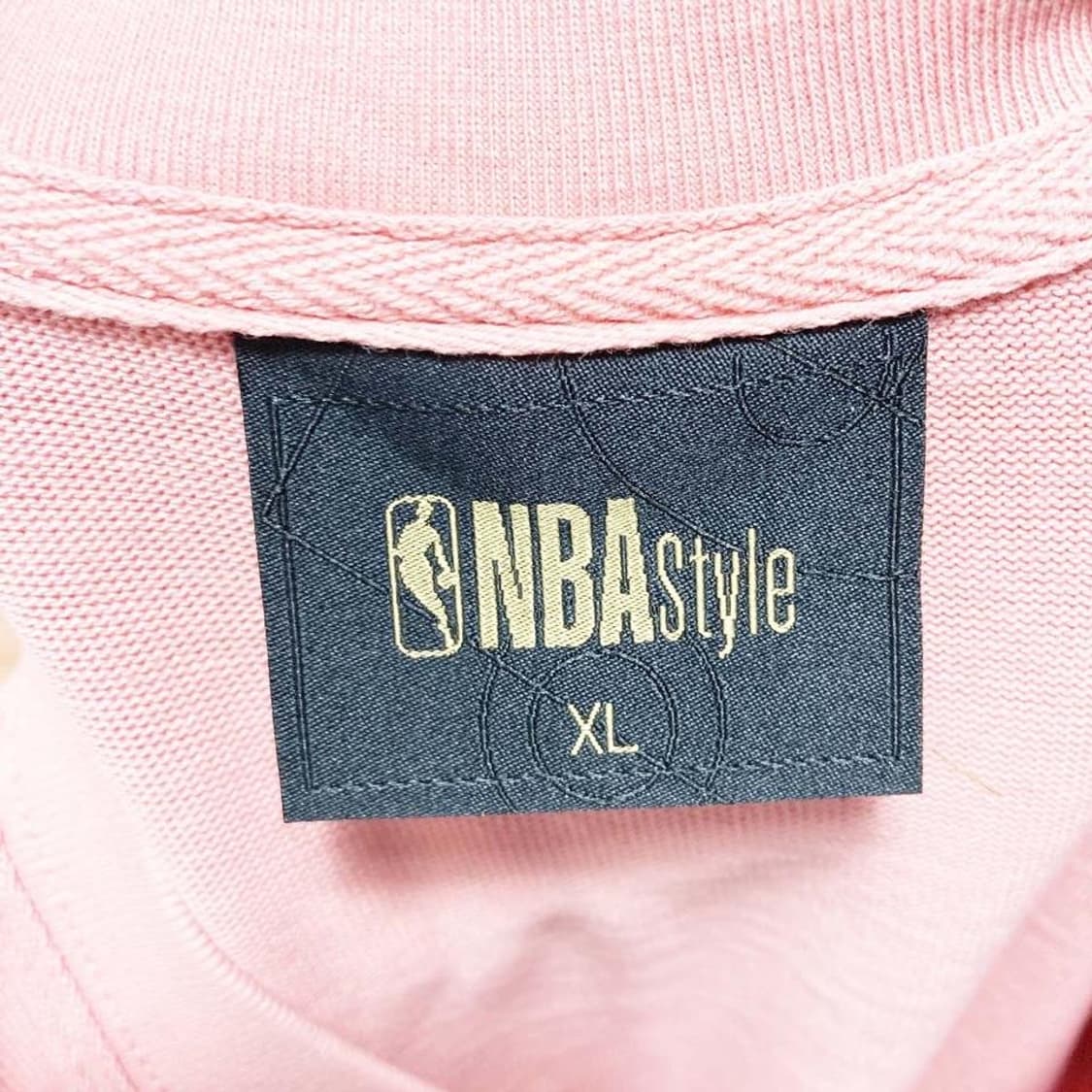 NBA 남성반팔티셔츠 오버핏 핑크 XL 진스센스 상품이미지4