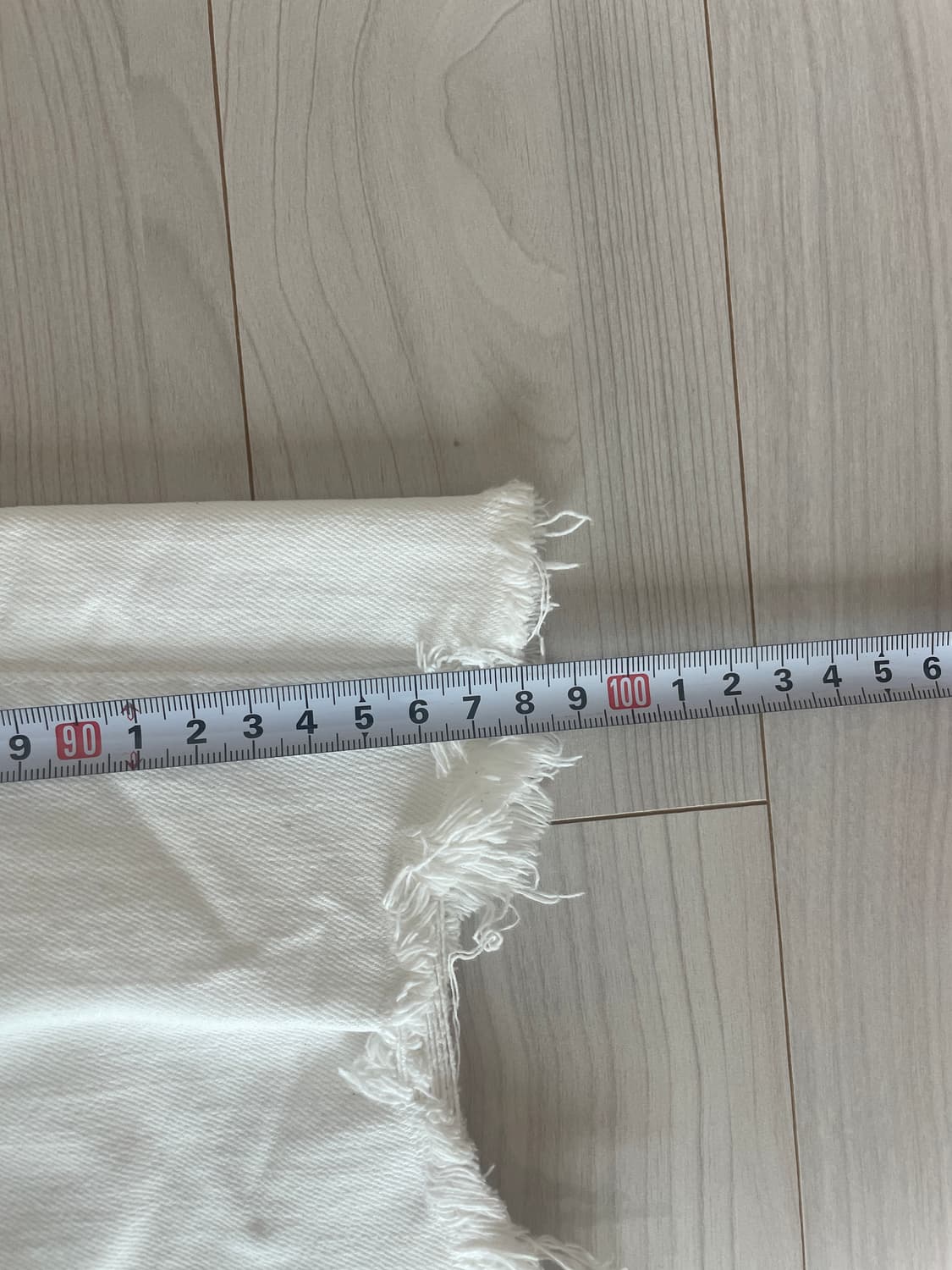 ZARA 화이트 와이드 데님 팬츠 EUR 36 상품이미지4