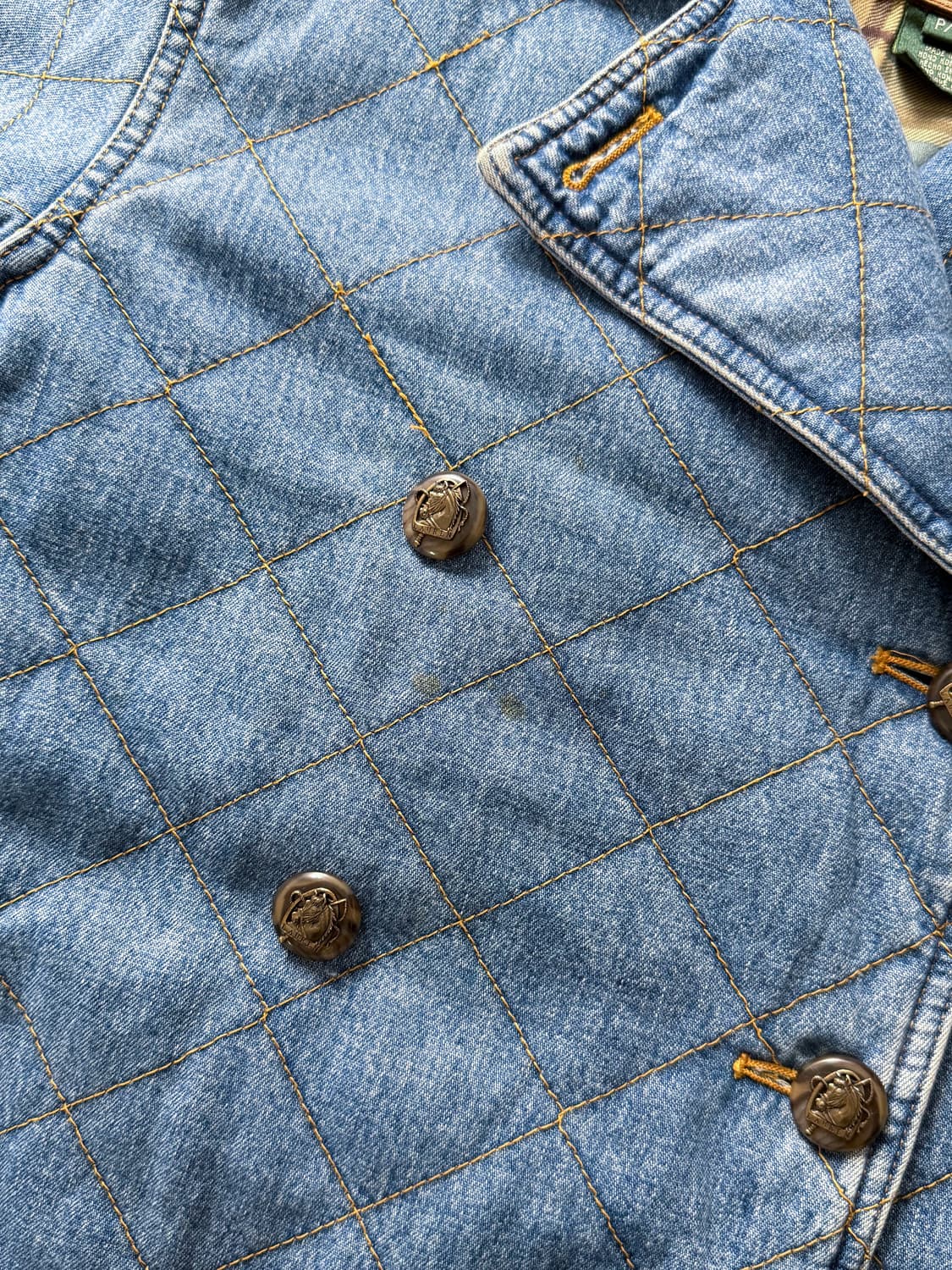 Ralph Lauren Quilted Denim Jacket 상품이미지8