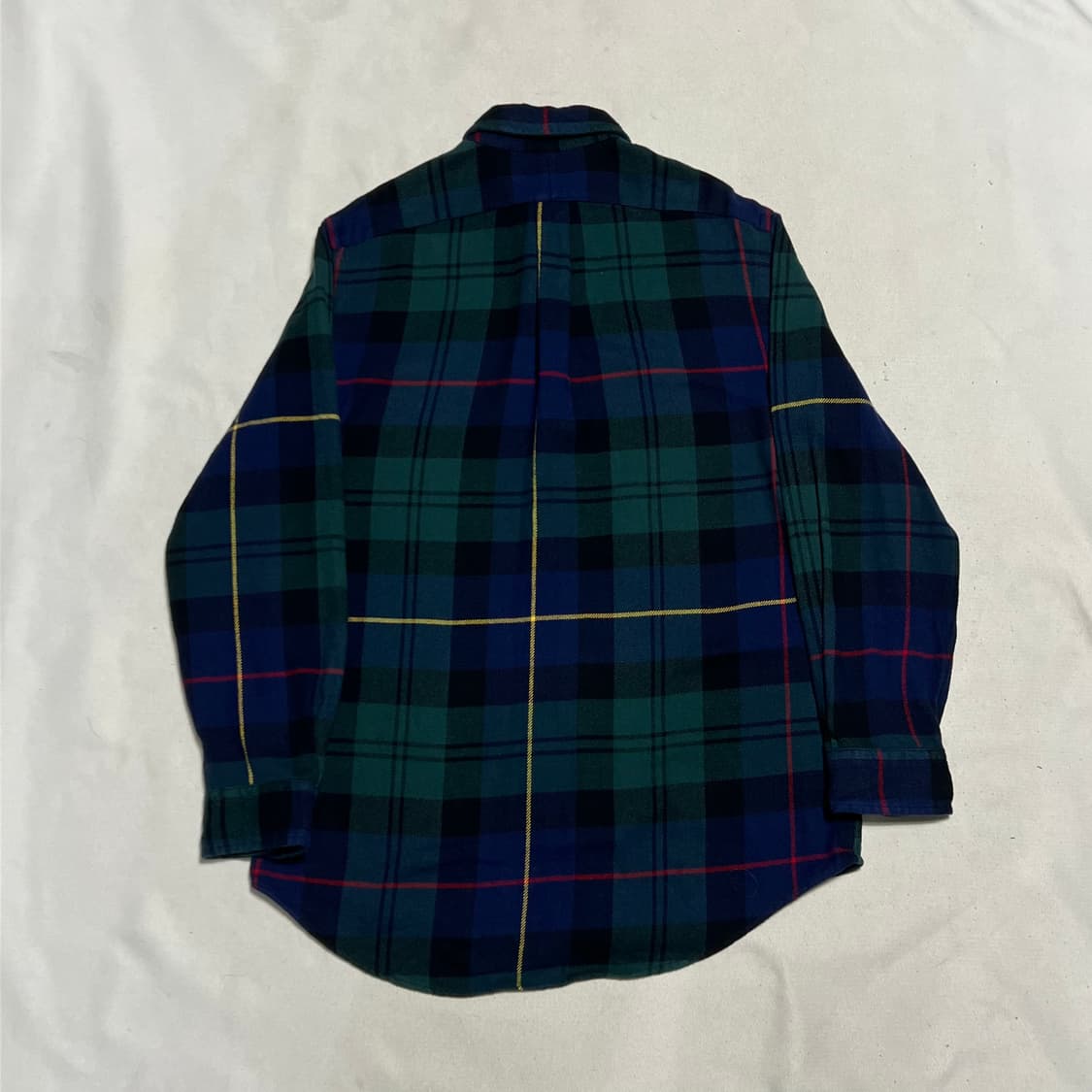 M 폴로랄프로렌 클래식 핏 타탄체크 셔츠  상품이미지3