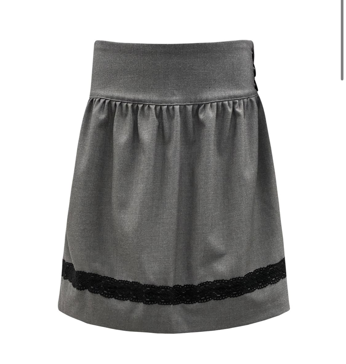 체메씨 레이스 미디 스커트 상품이미지1