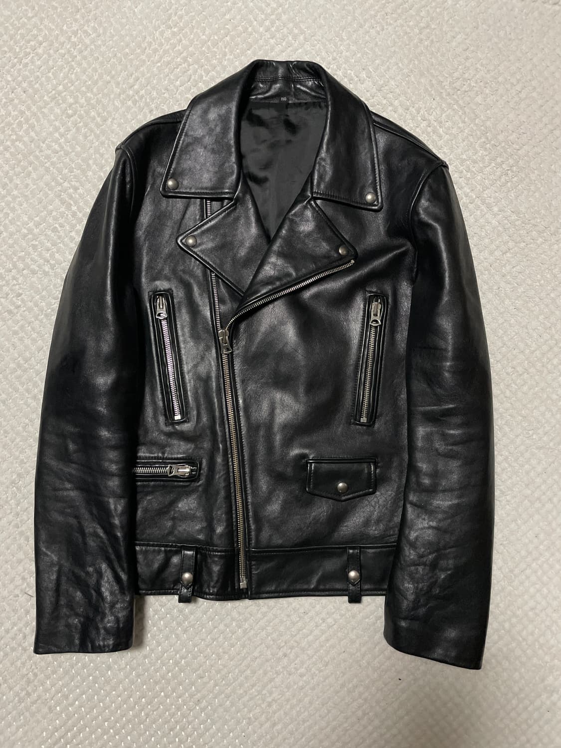 광희시장 웨스턴 무드 램스킨 양가죽 레더 자켓 상품이미지1