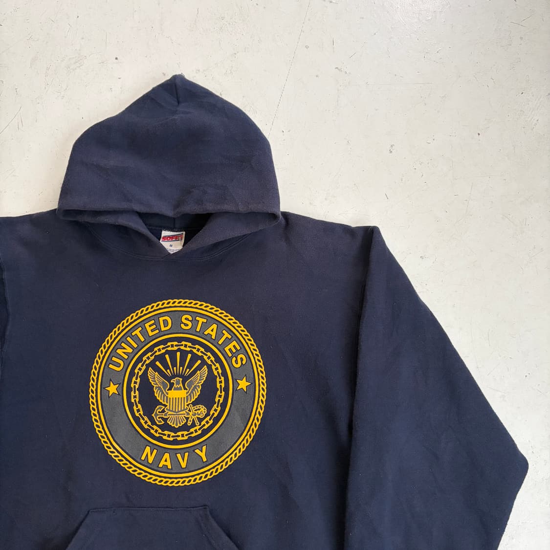 US NAVY SOFFE OG 빈티지 후드티 M 상품이미지2