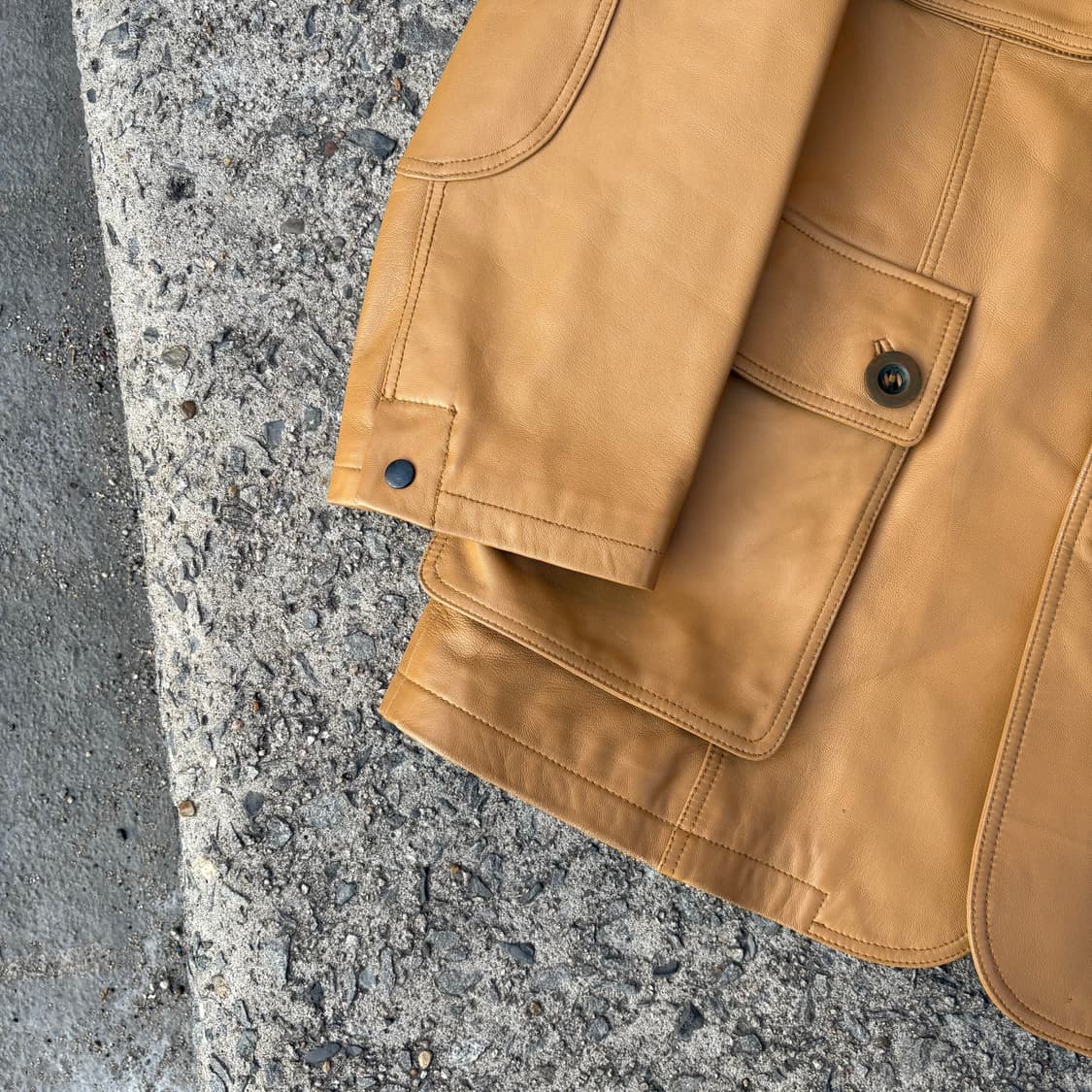 돌체 앤 가바나 레더 사파리 자켓 상품이미지7