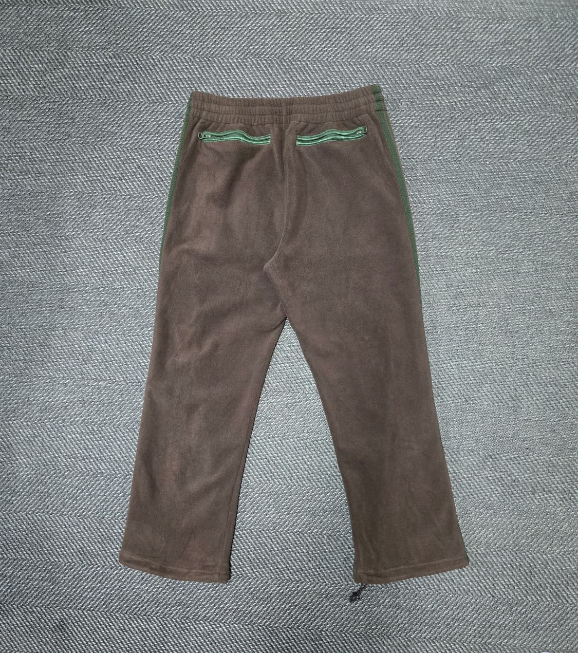 니들스 플리스 트랙 팬츠 브라운 그린 상품이미지4