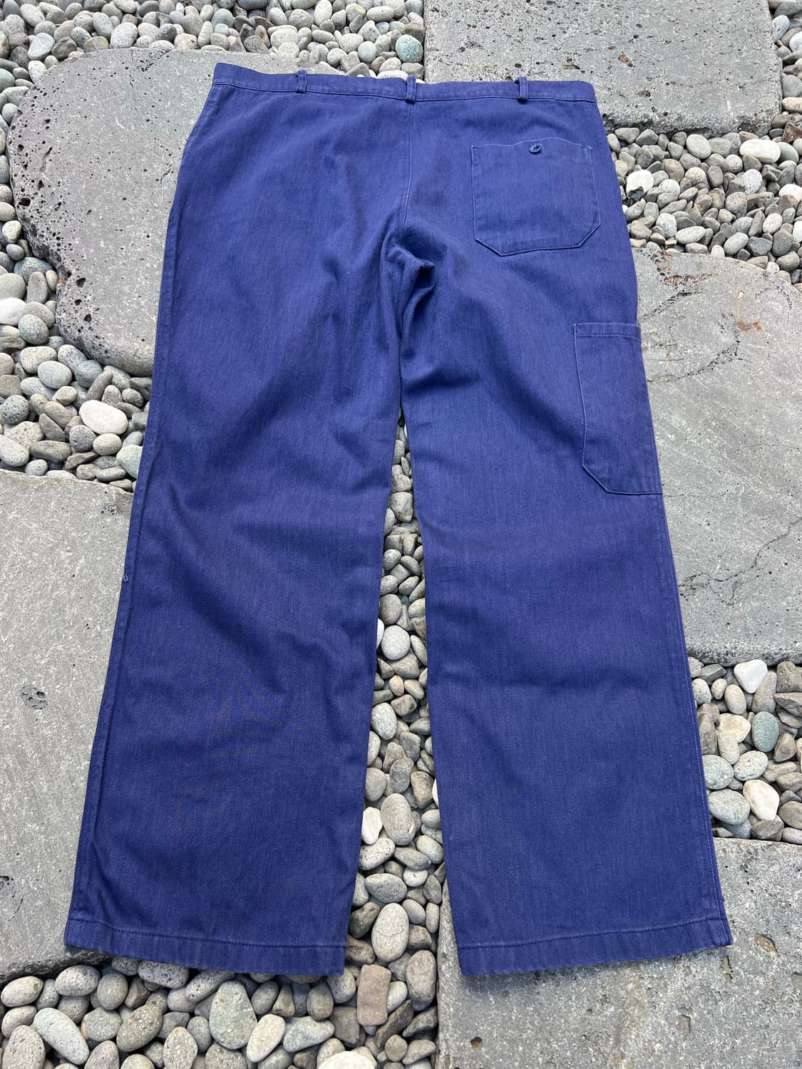 (37인치)OLD VINTAGE NAVY FRENCH WORK PANTS 상품이미지2
