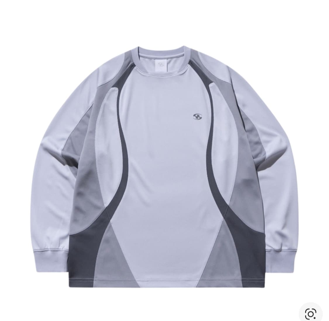 산산기어 롱슬리브 슬래시 저지 스카이블루 1사이즈 상품이미지1