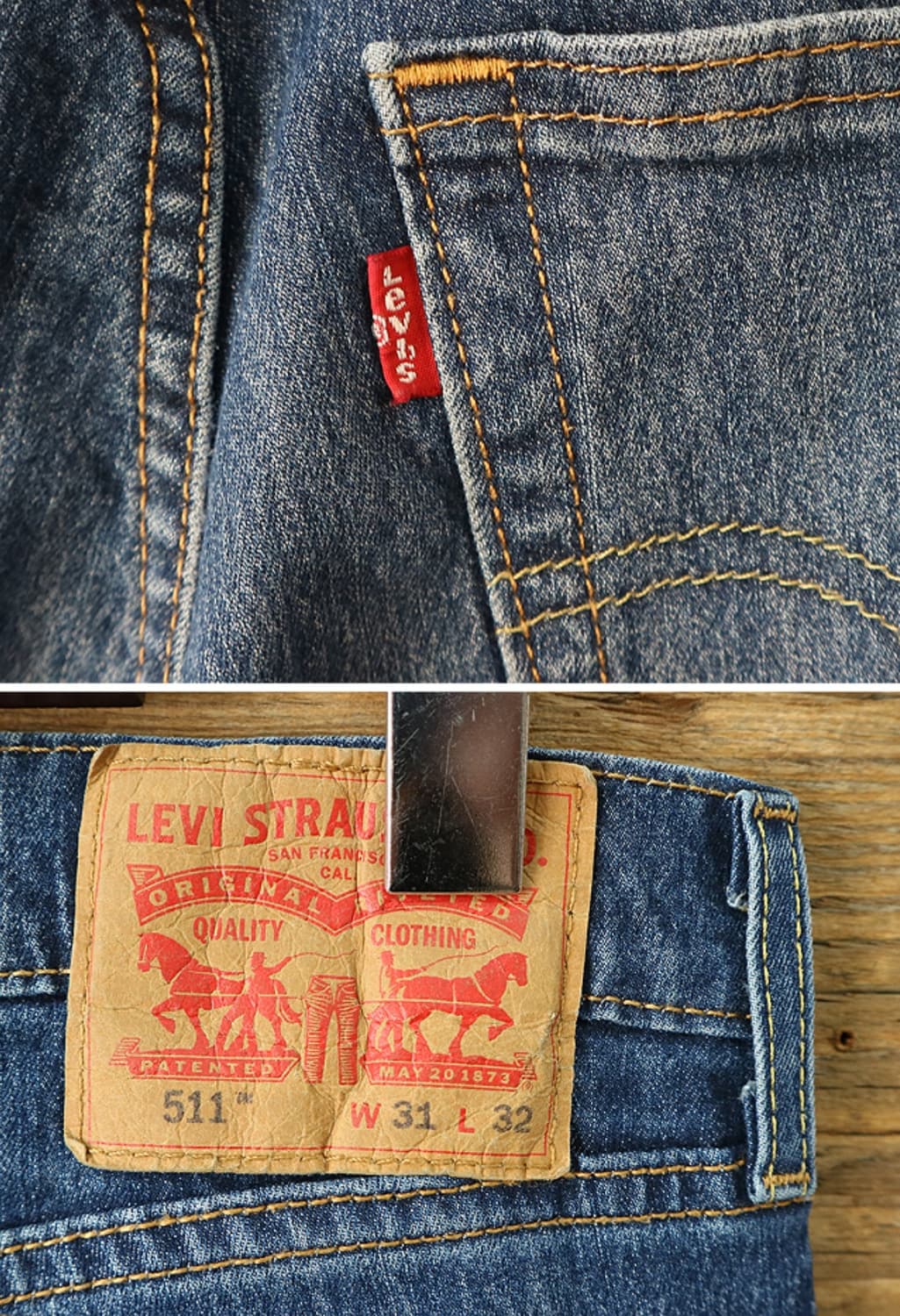 LEVIS 리바이스 511 쿨원단 워싱 가공 데님

30 상품이미지7
