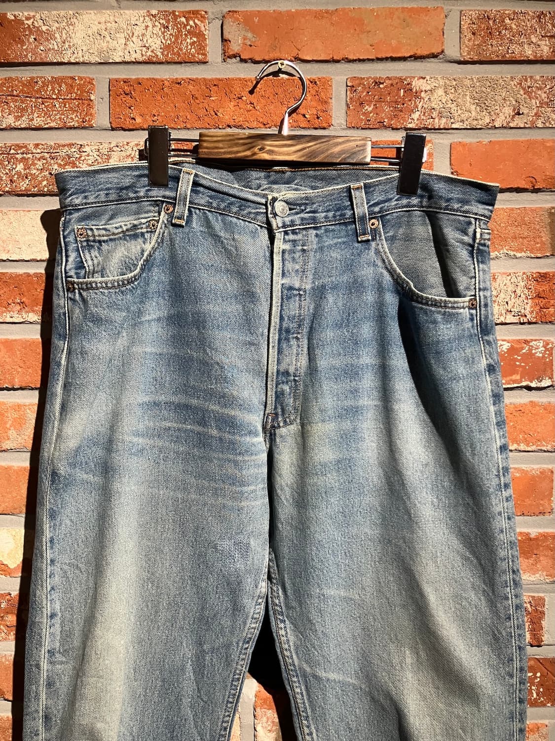 00s USA 빈티지 리바이스 501 데님 팬츠 상품이미지3