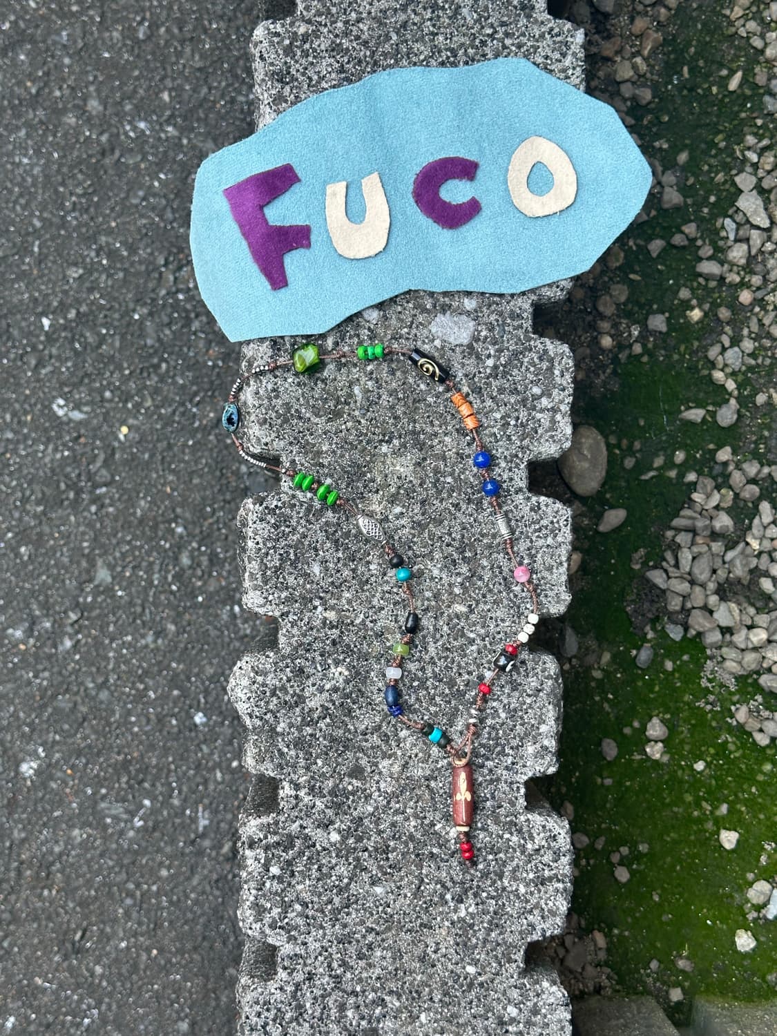 Fuco 빈티지 목걸이 상품이미지1