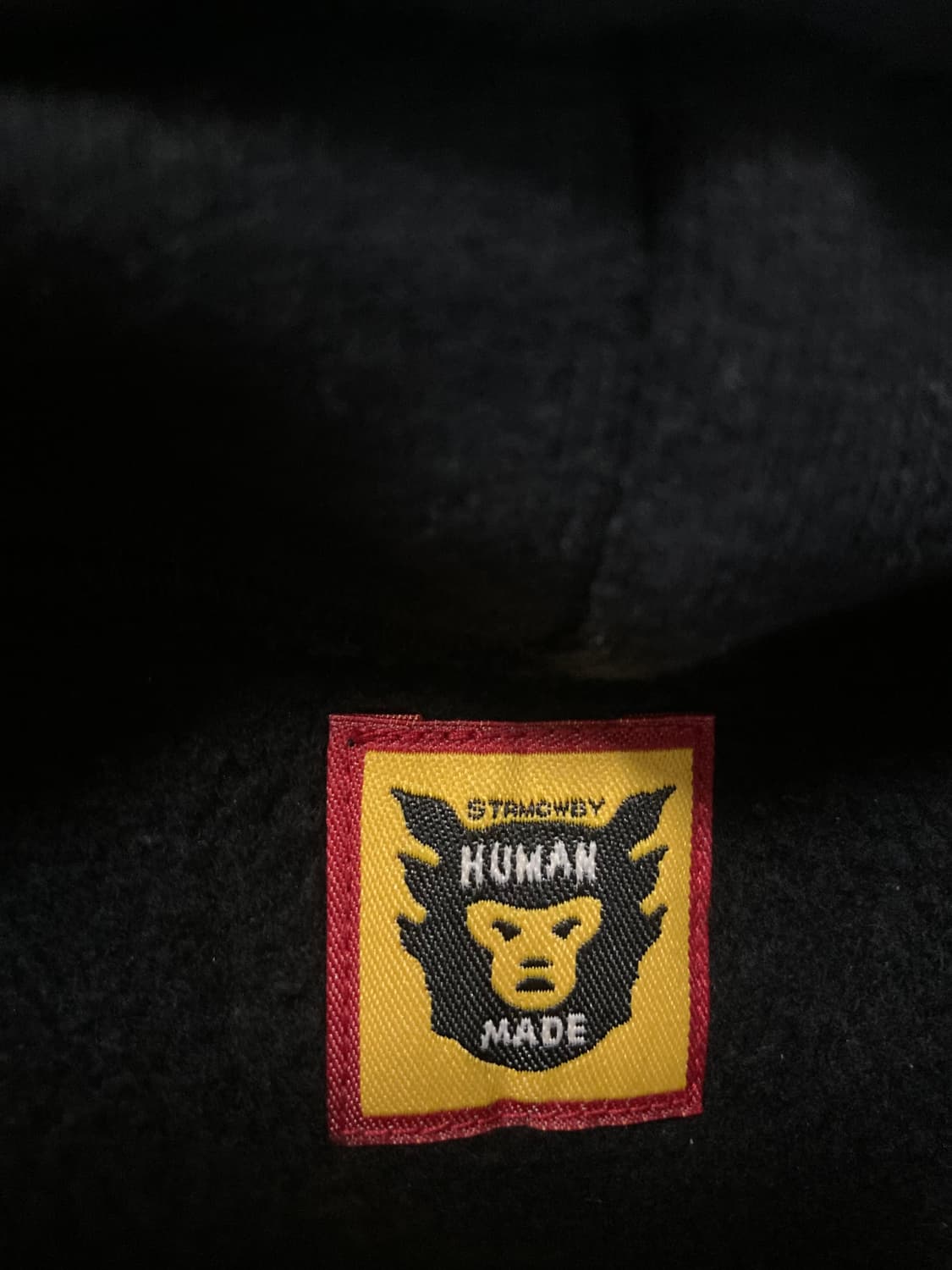 휴먼메이드 헤비웨이트 강아지 도그 후드 L 팝니다 상품이미지3