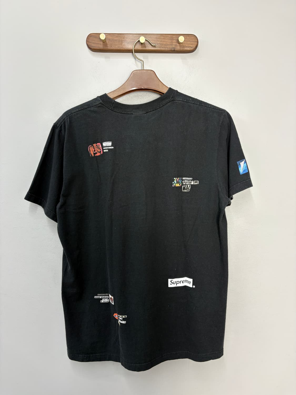 슈프림 24ss up-set 블랙 반팔 A3664 상품이미지6