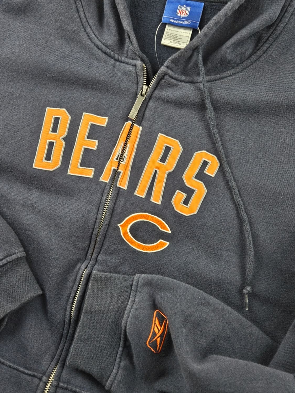 NFL 시카고 베어스 풀집 스웻 후드집업 ( XL ) / 9315 상품이미지7