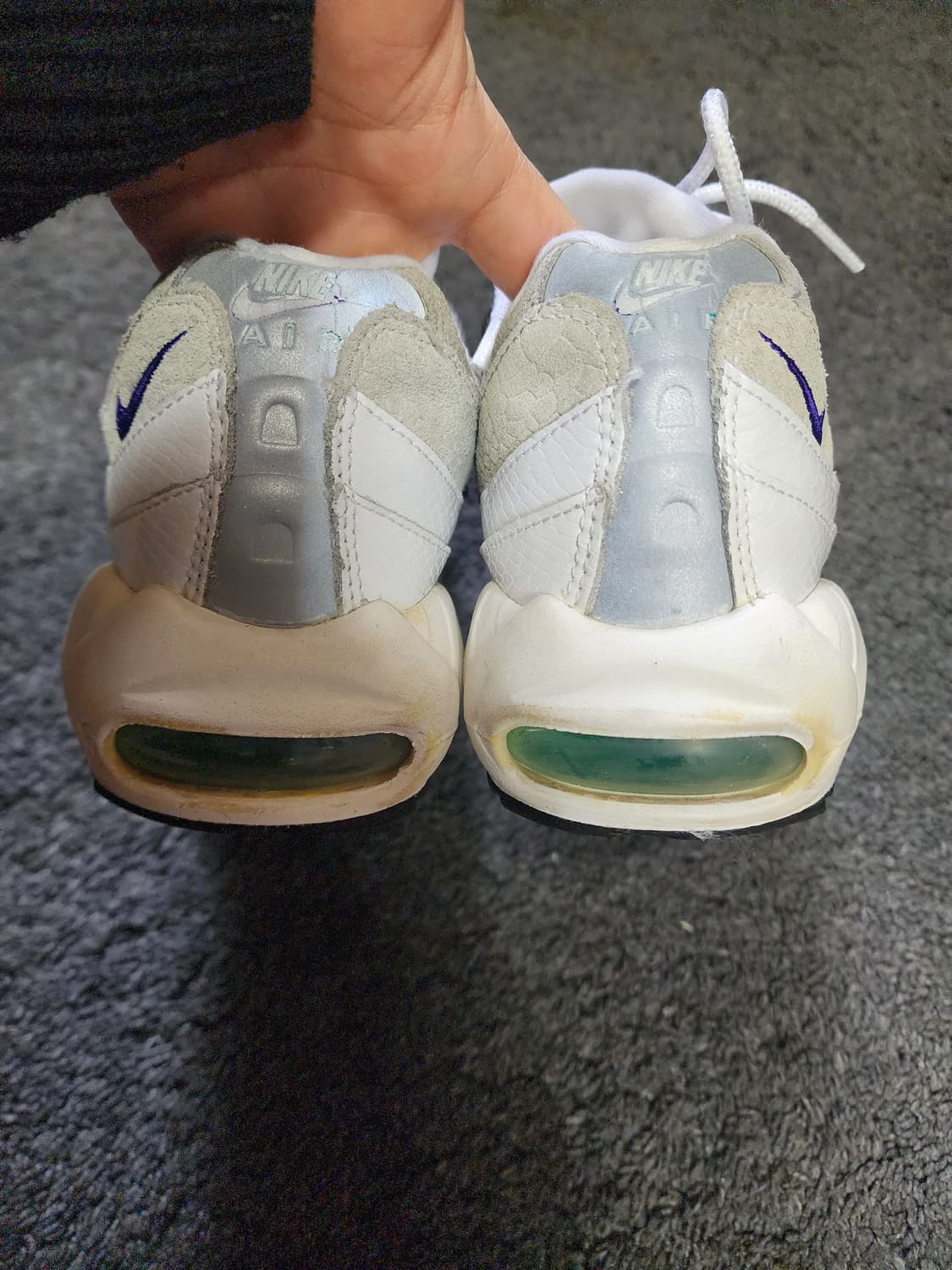 나이키 에어맥스95 보라매쉬 스네이크스킨 265 상품이미지4