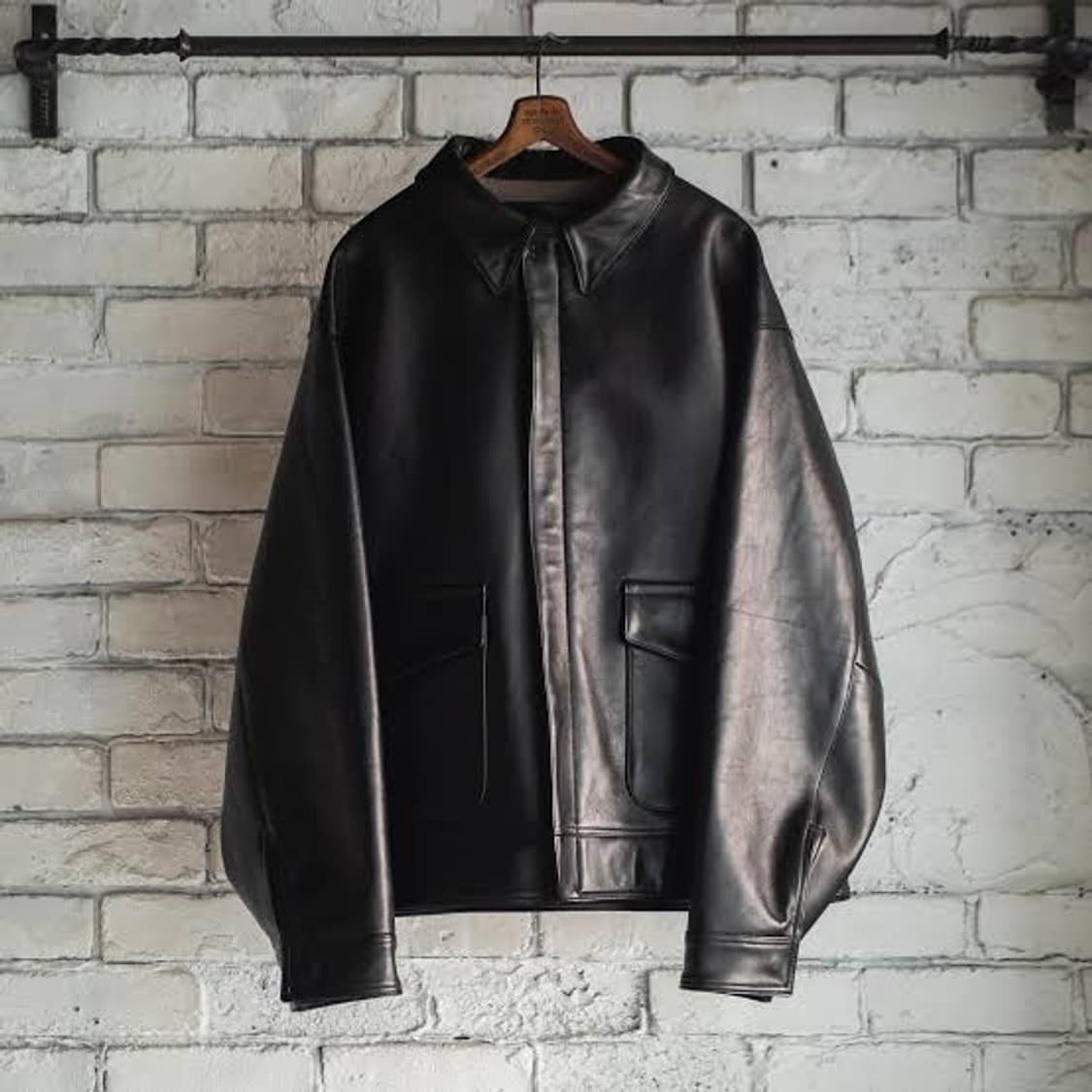 (2)a.presse Leather Type A-2 Flight Jack 상품이미지4