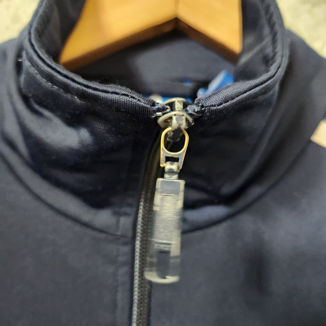 H656 [100] 아디다스 파이어버드 남색 트랙탑 져지 상품이미지3