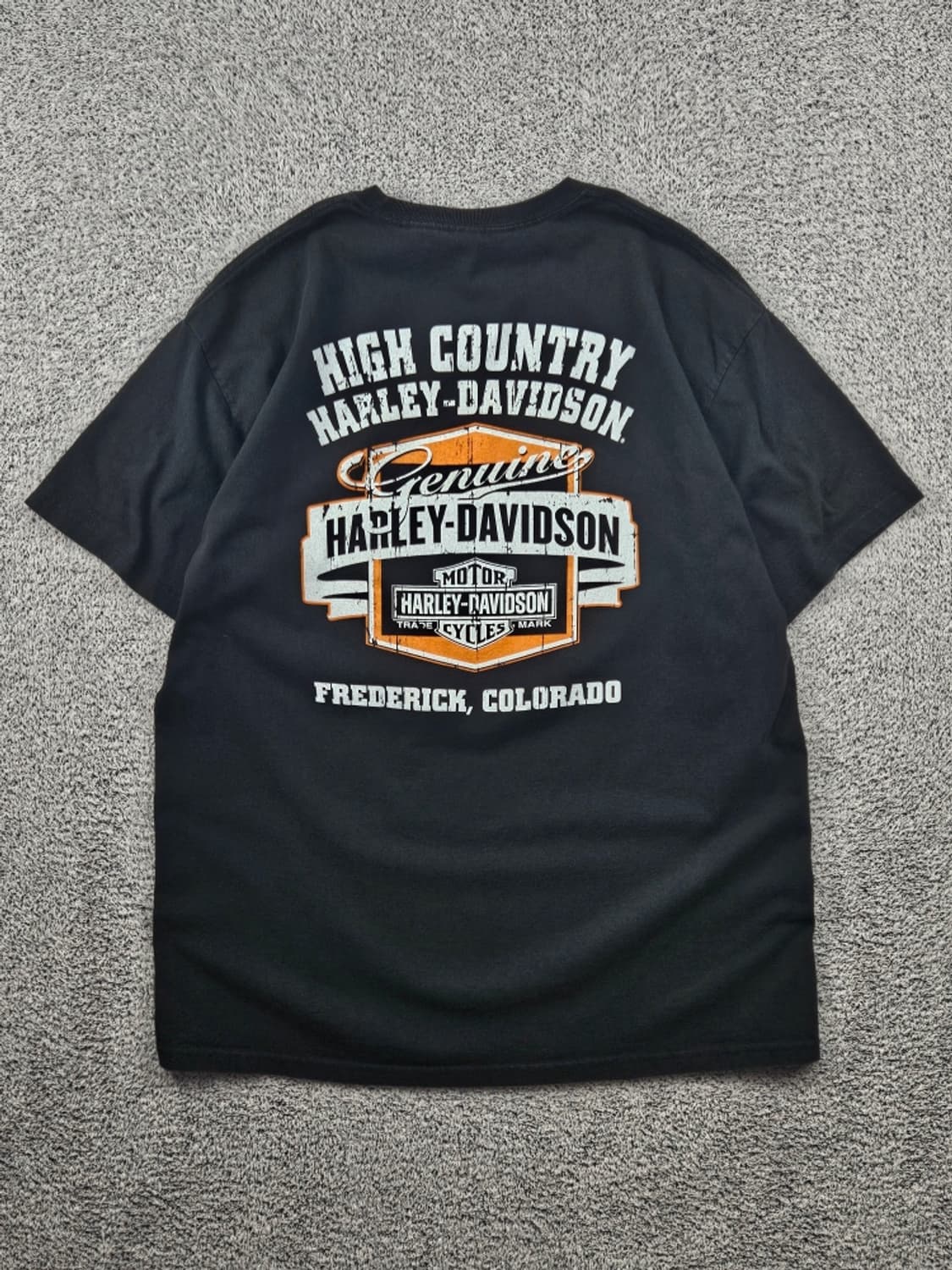 할리데이비슨 콜로라도 프레드릭 반팔 티셔츠 (M추정) / 11649 상품이미지3