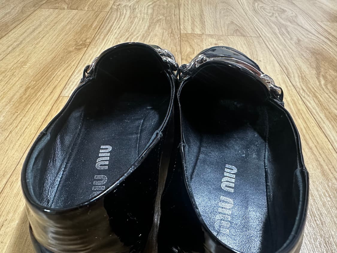 미우미우 플랫 로퍼 38.5 상품이미지2