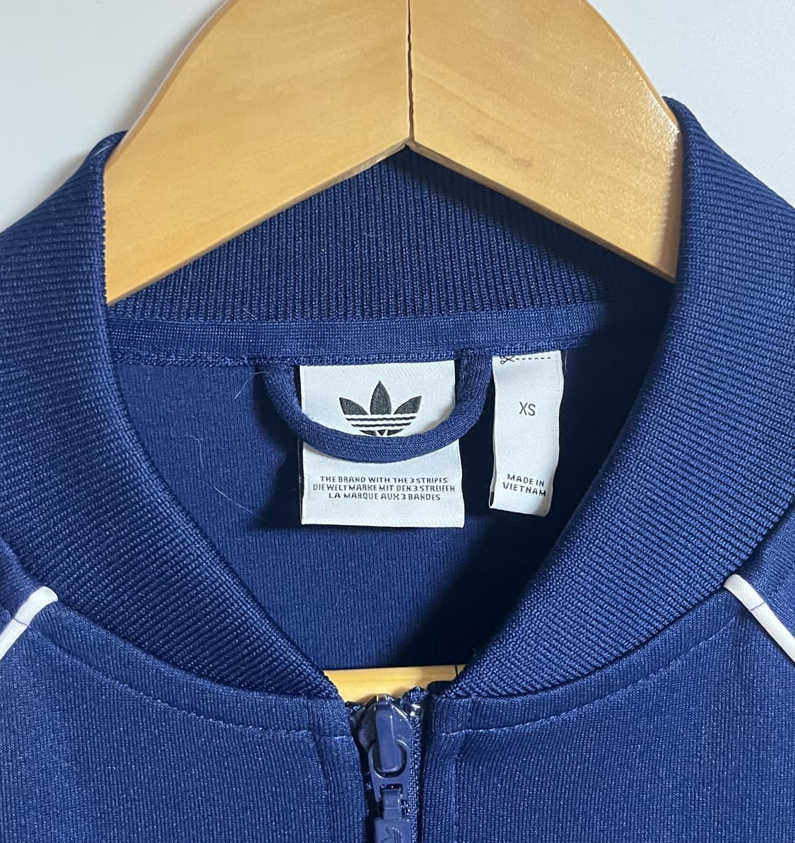 아디다스 SST 크롭 져지 트랙탑 파이어버드 XS 상품이미지5