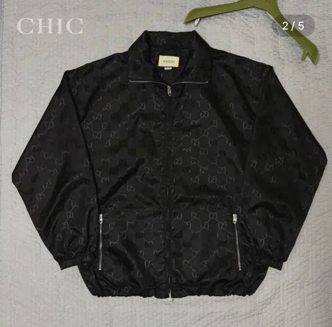 [구찌 오프 더 그리드 GG 로고 수프림 집업 자켓] 상품이미지2
