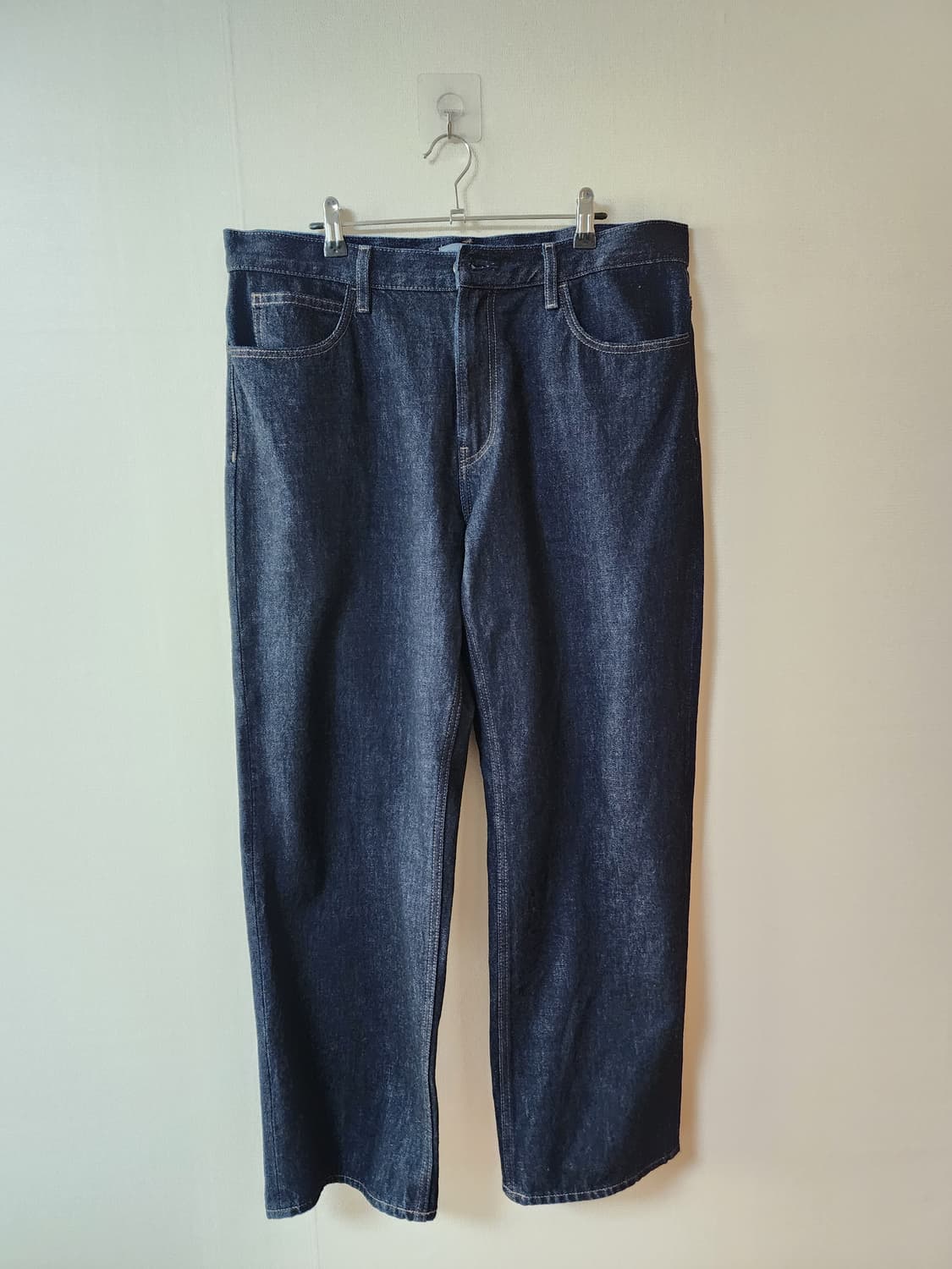 유니클로x jw앤더슨 스트레이트진 블루 35 상품이미지2