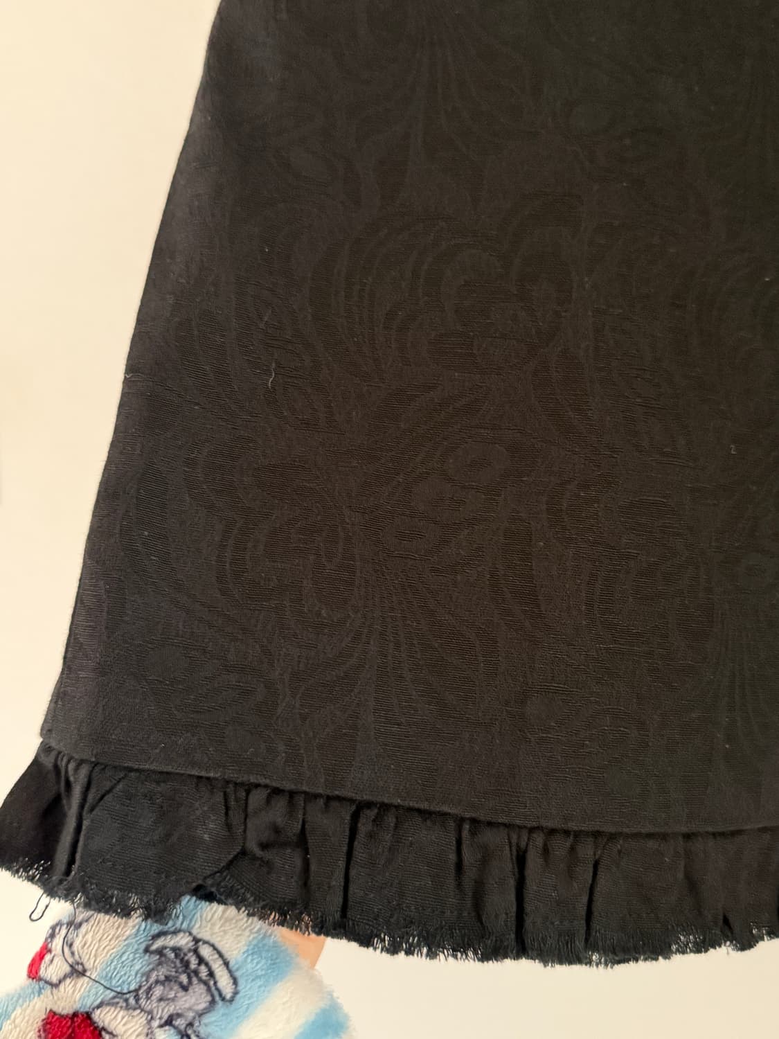 패턴 미디 스커트 상품이미지2