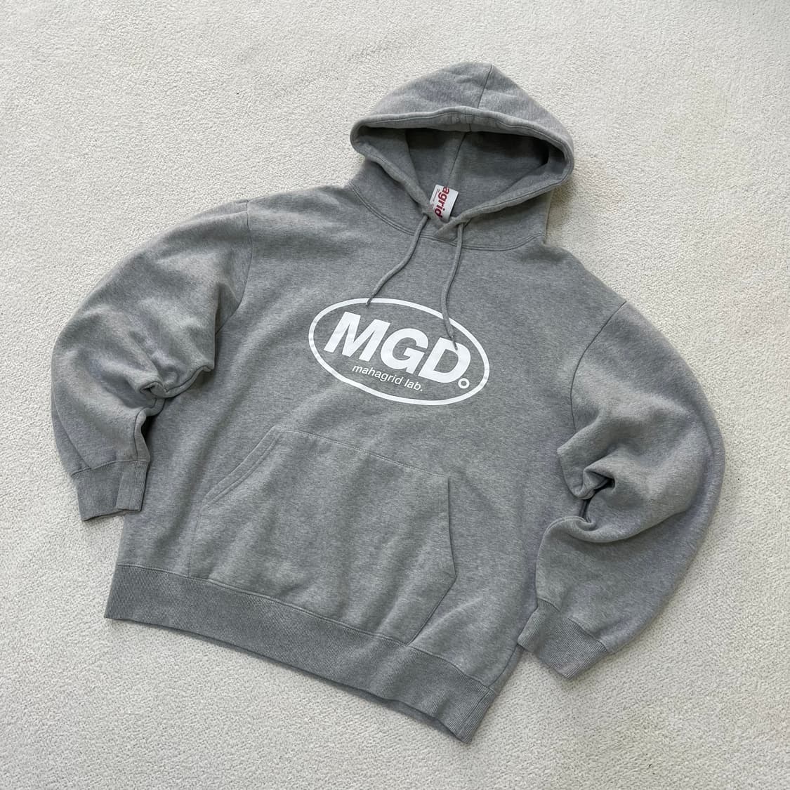 L 마하그리드 그래픽로고 후드티 0323M 상품이미지1