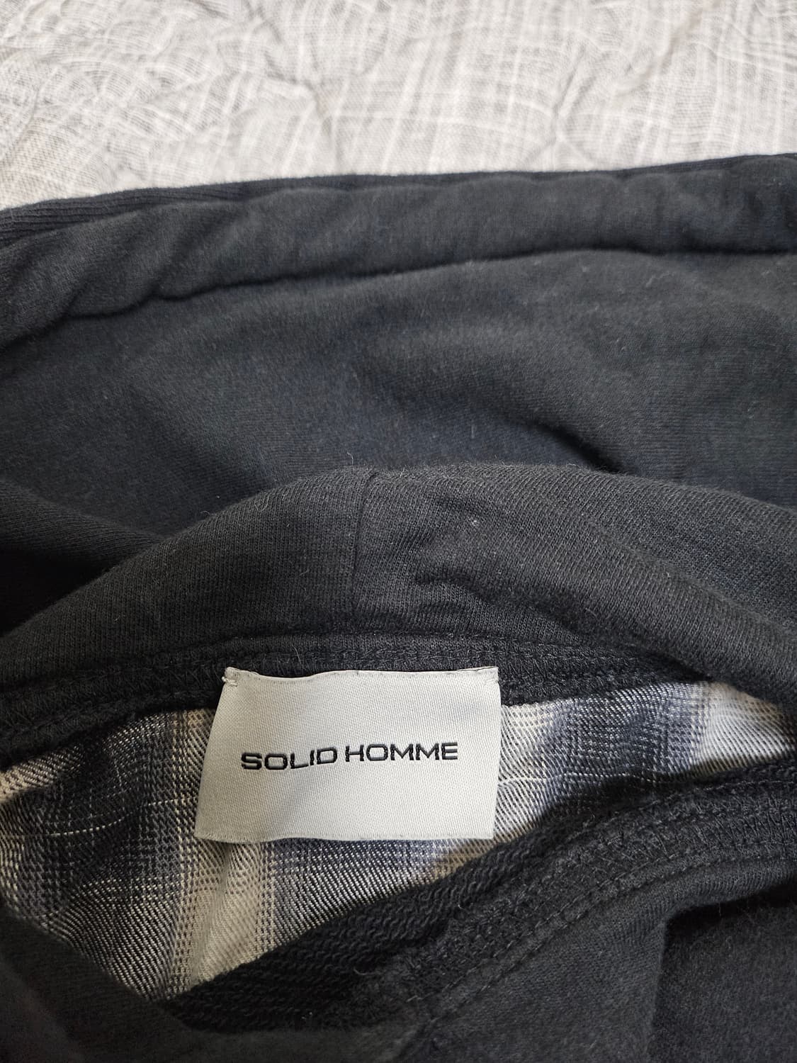 솔리드옴므 후드레이어드 티셔츠95 상품이미지4