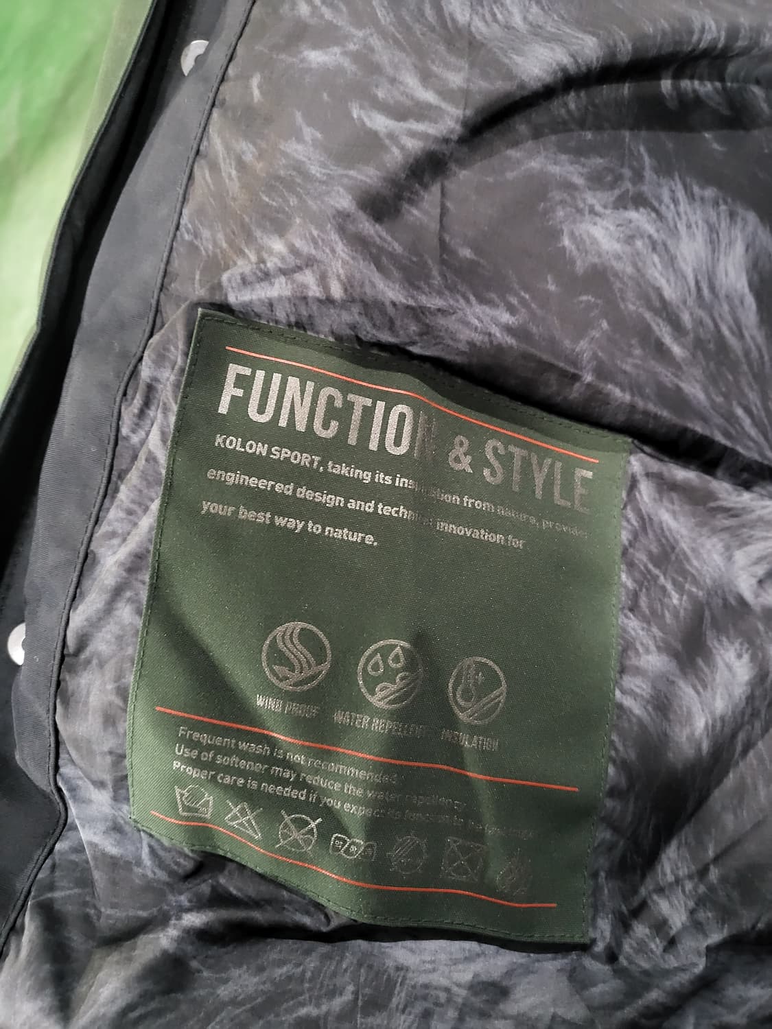 코오롱 덕다운 패딩 상품이미지7