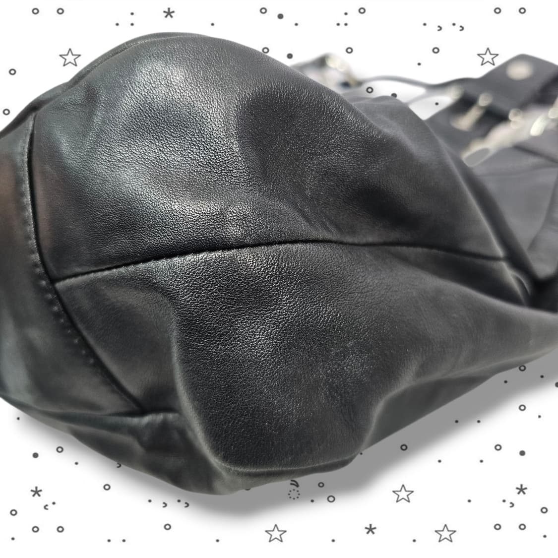 COACH 코치 소호 매디슨 린 호보 블랙 레더 숄더백 상품이미지9