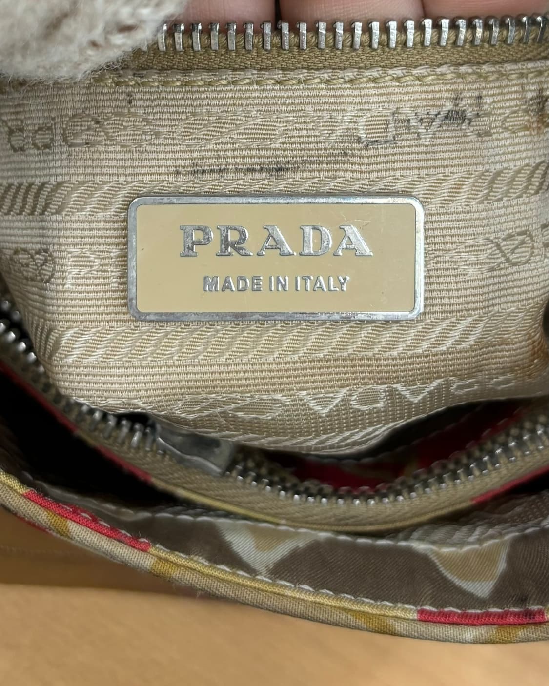 프라다 브라운 베네치아 패턴 미니 핸드백  상품이미지7