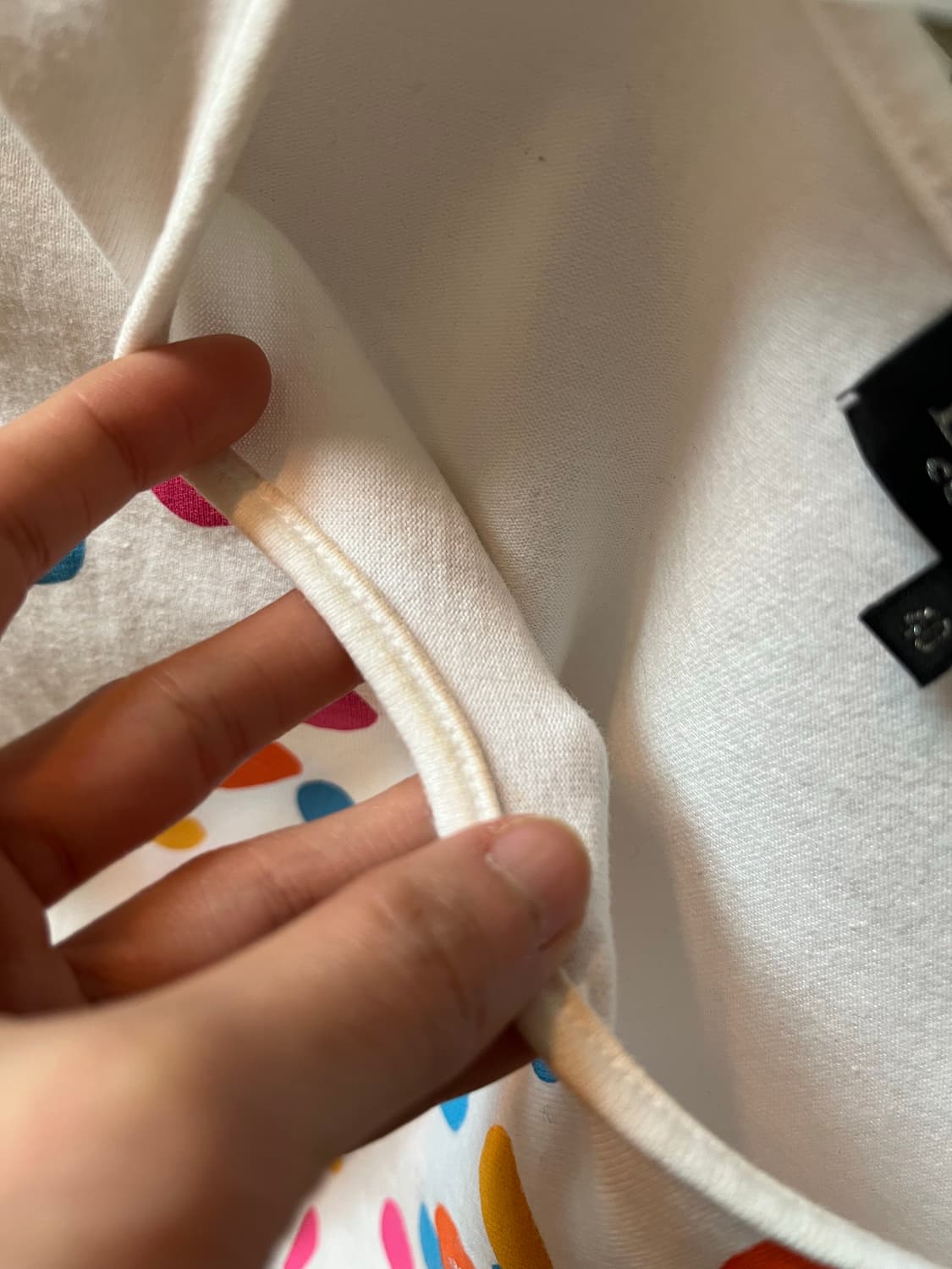 도쿄 빈티지걸의 랑방 땡땡이 티셔츠 상품이미지7