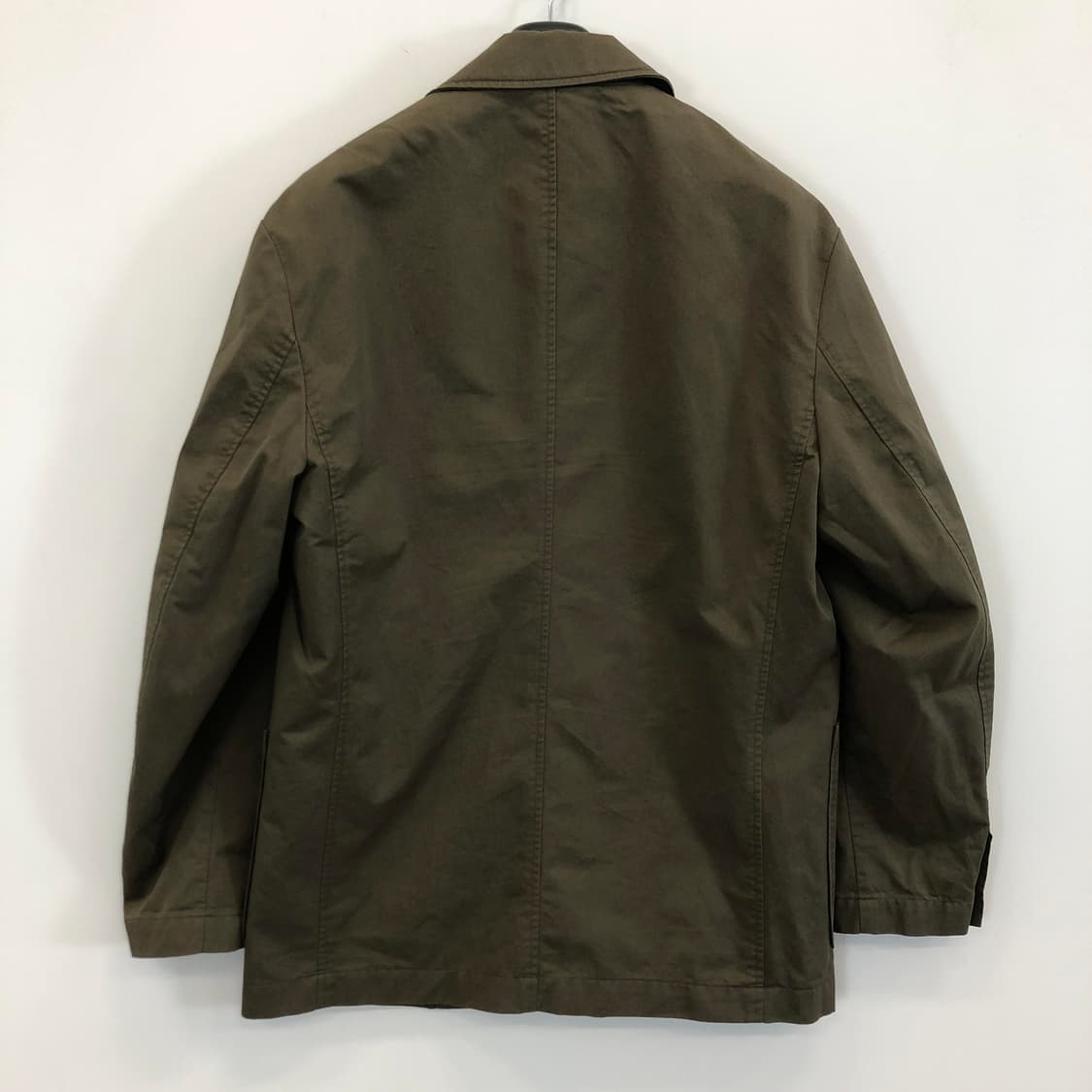 비슬로우 루즈핏 싱글코튼자켓 S 올리브 상품이미지3