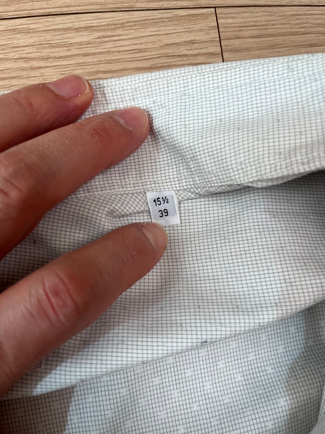 에르메스 남성 셔츠 15 1/2 (39) 95사이즈 정품 상품이미지8