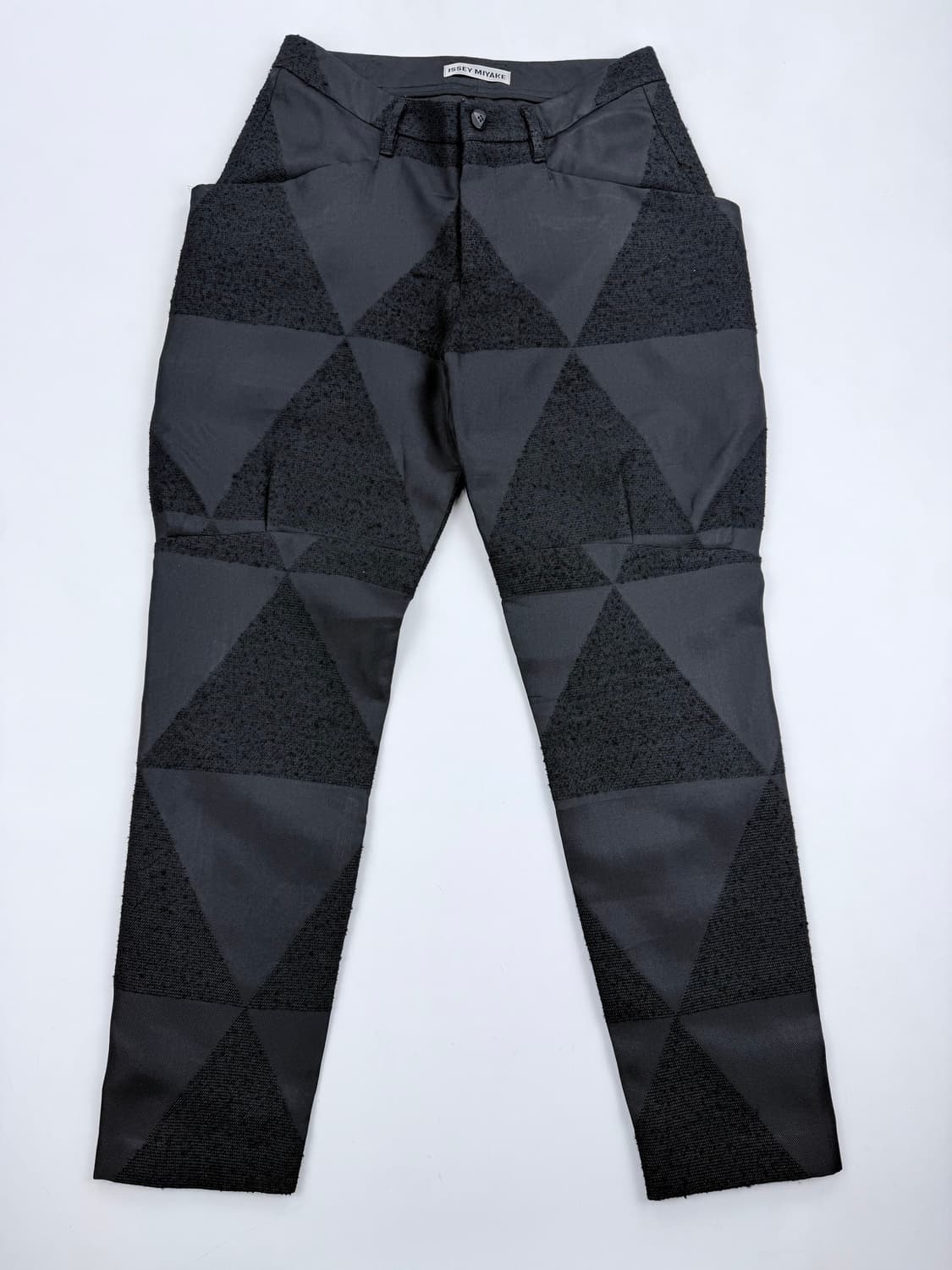 Issey Miyake 기하학 패턴 슬랙스 상품이미지1