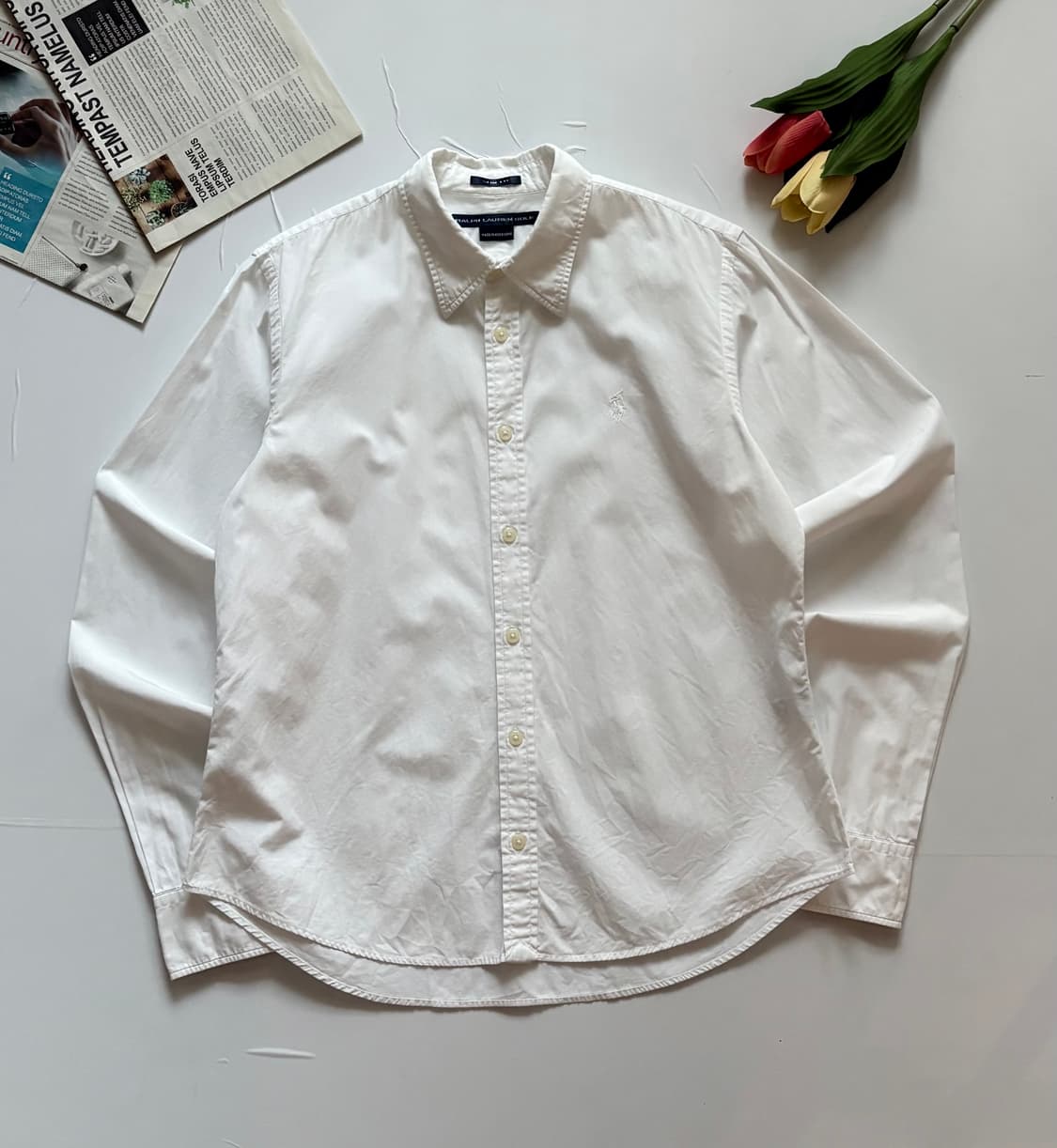 Polo 폴로랄프로렌 화이트 셔츠 상품이미지2