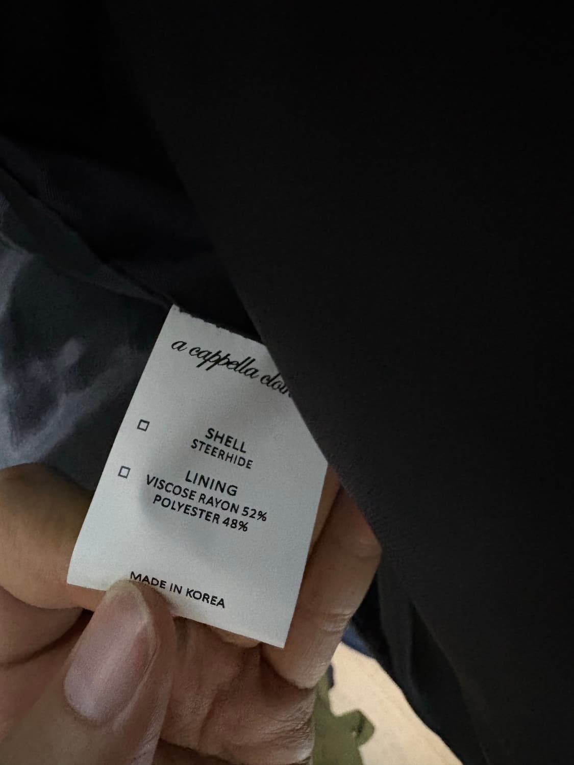 아카펠라클로딩 Lot. 557 30s Sports Jacket 상품이미지9