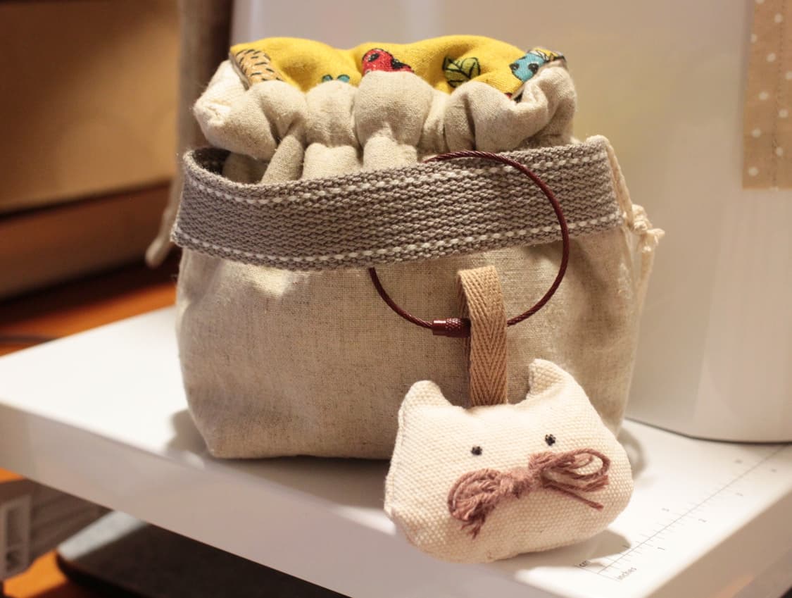핸드메이드 손바느질로 만든 고양이 키링 상품이미지7